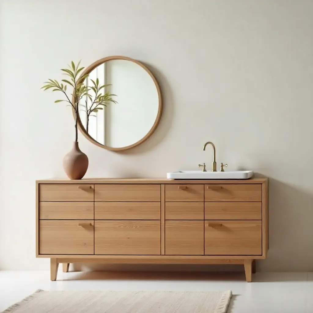 Persianas de madera estilo minimalista